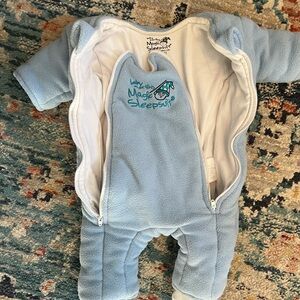 Small Magic Merlin Sleep Suit fleece
